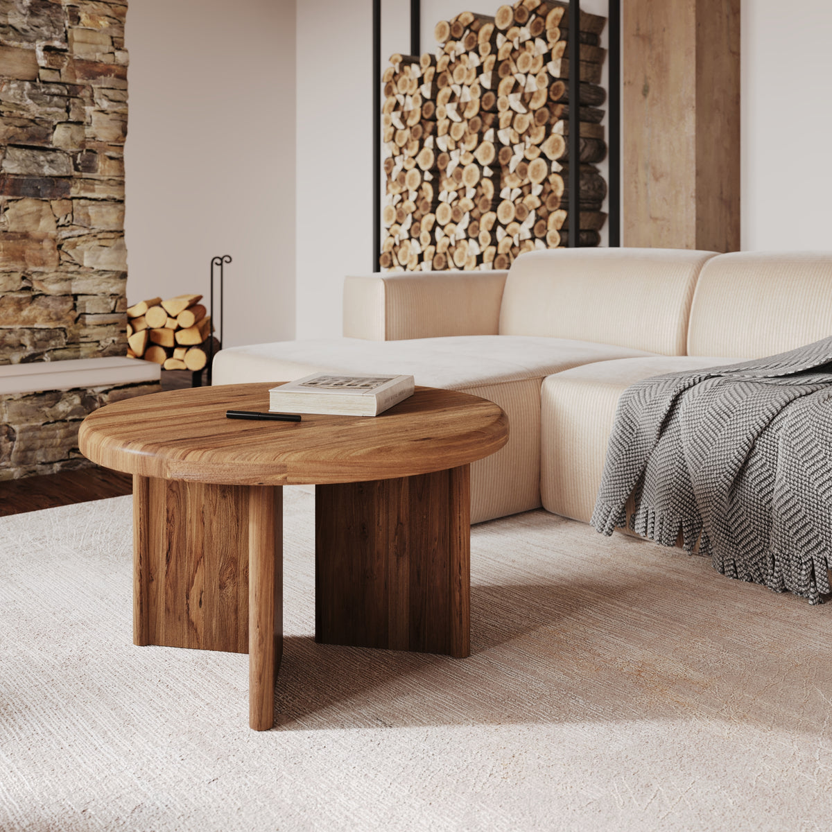 acquistare tavolino Bana in legno di teak