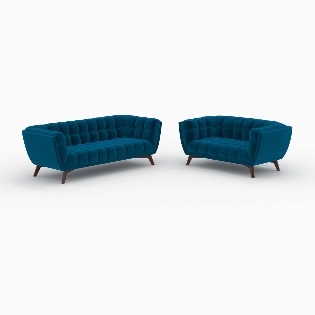 pack divani 5 posti velluto blu canard mona_1