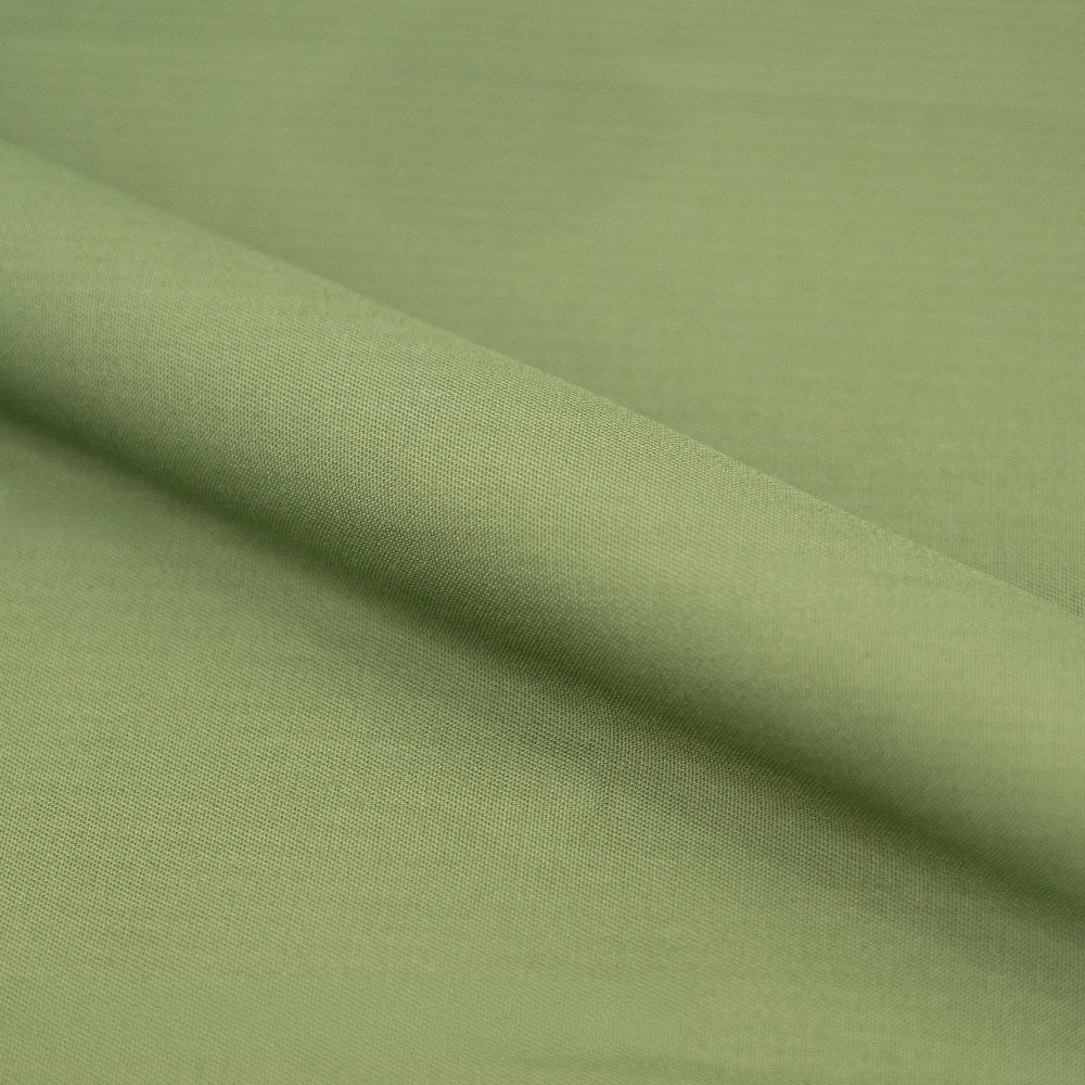 Lot de 2 chaises Tamara en rotin et tissu vert olive