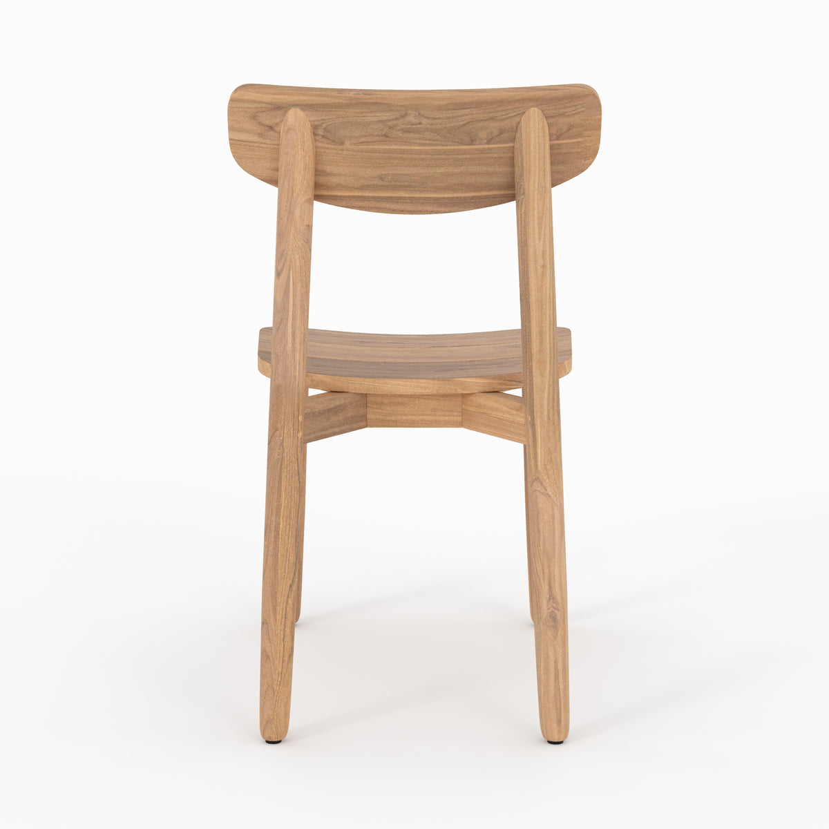 2 chaises de jardin en bois de teck recycle lufy