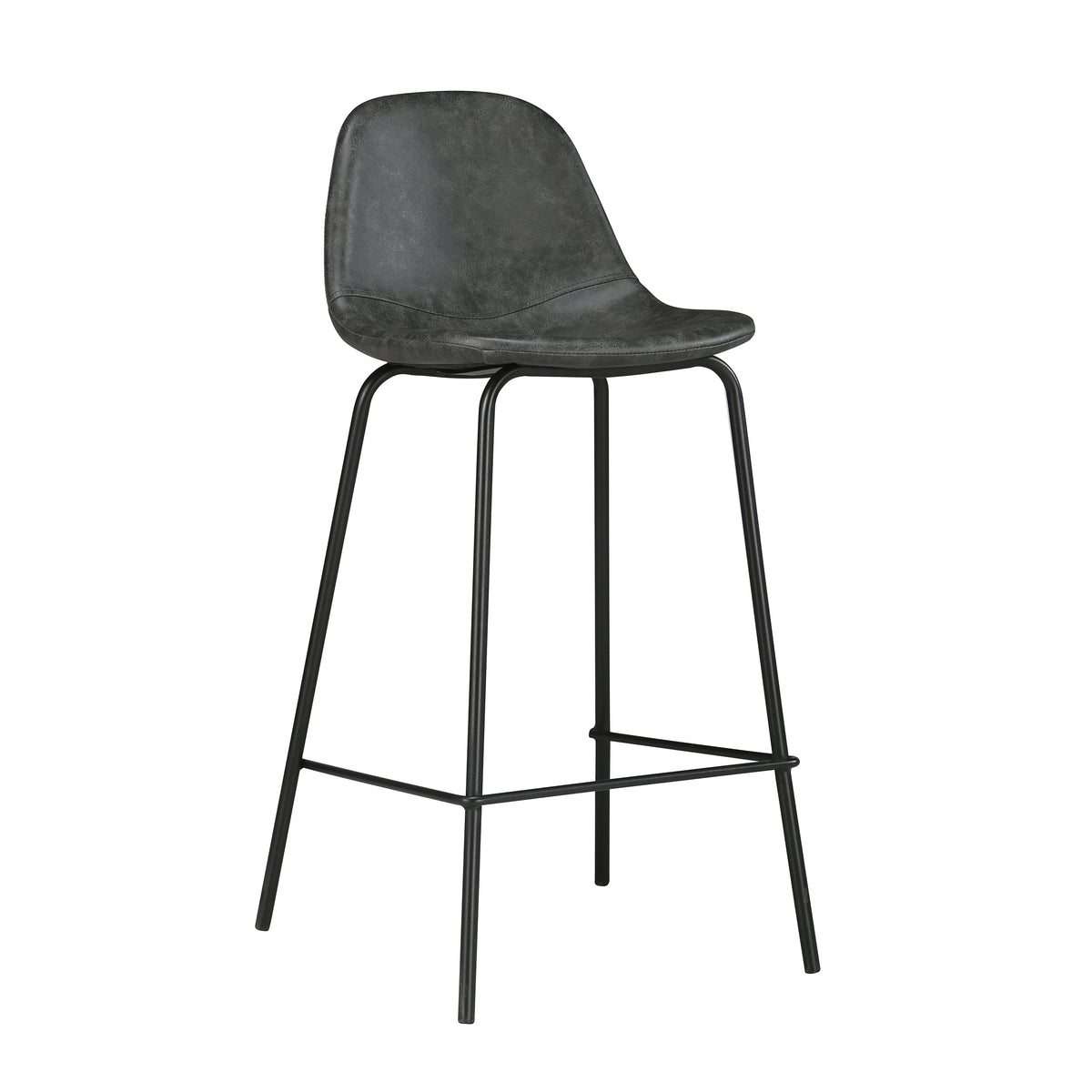 chaise de bar en cuir