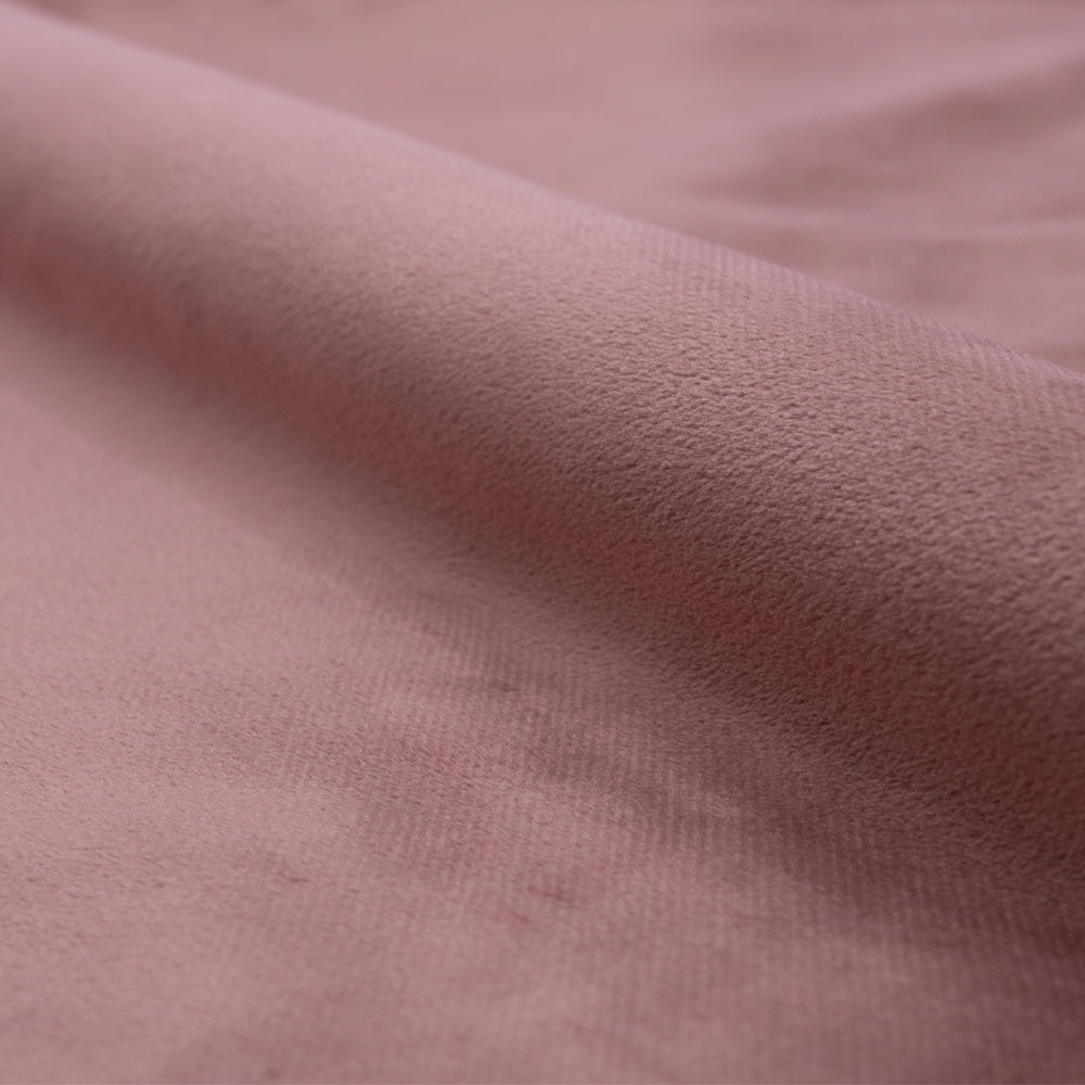 4 chaises velours rose et bleu
