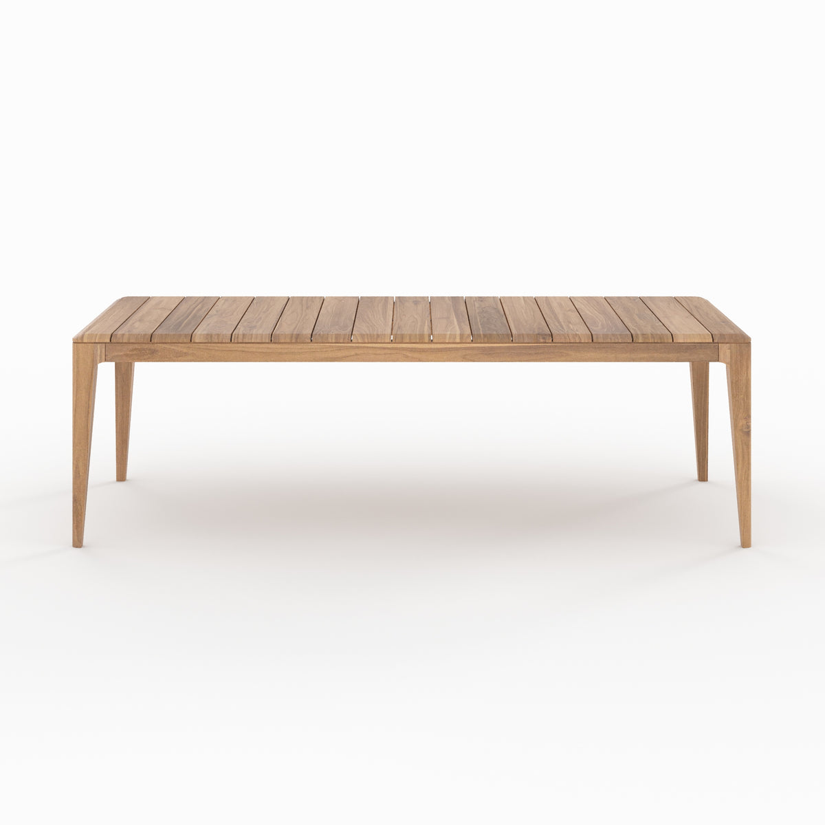 Table de jardin en bois de teck recyclé 10 personnes nonza