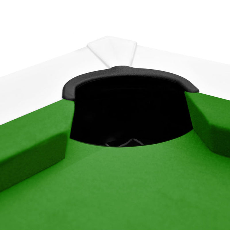 acquisto biliardo tavolo verde e bianco
