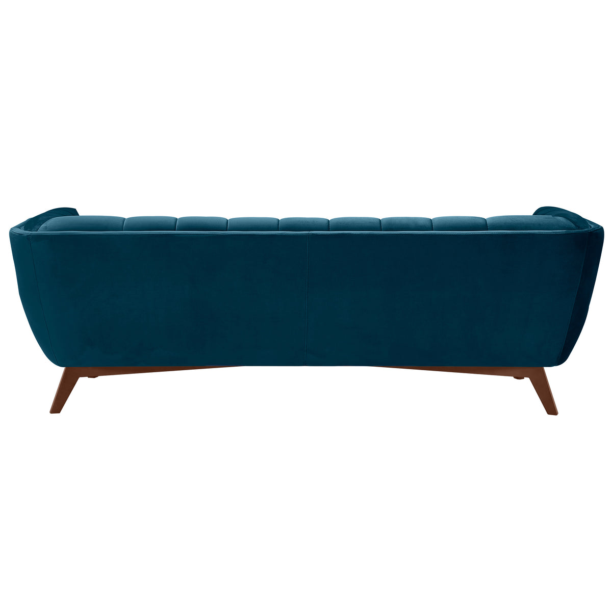 achat canape 3 places bleu velours design