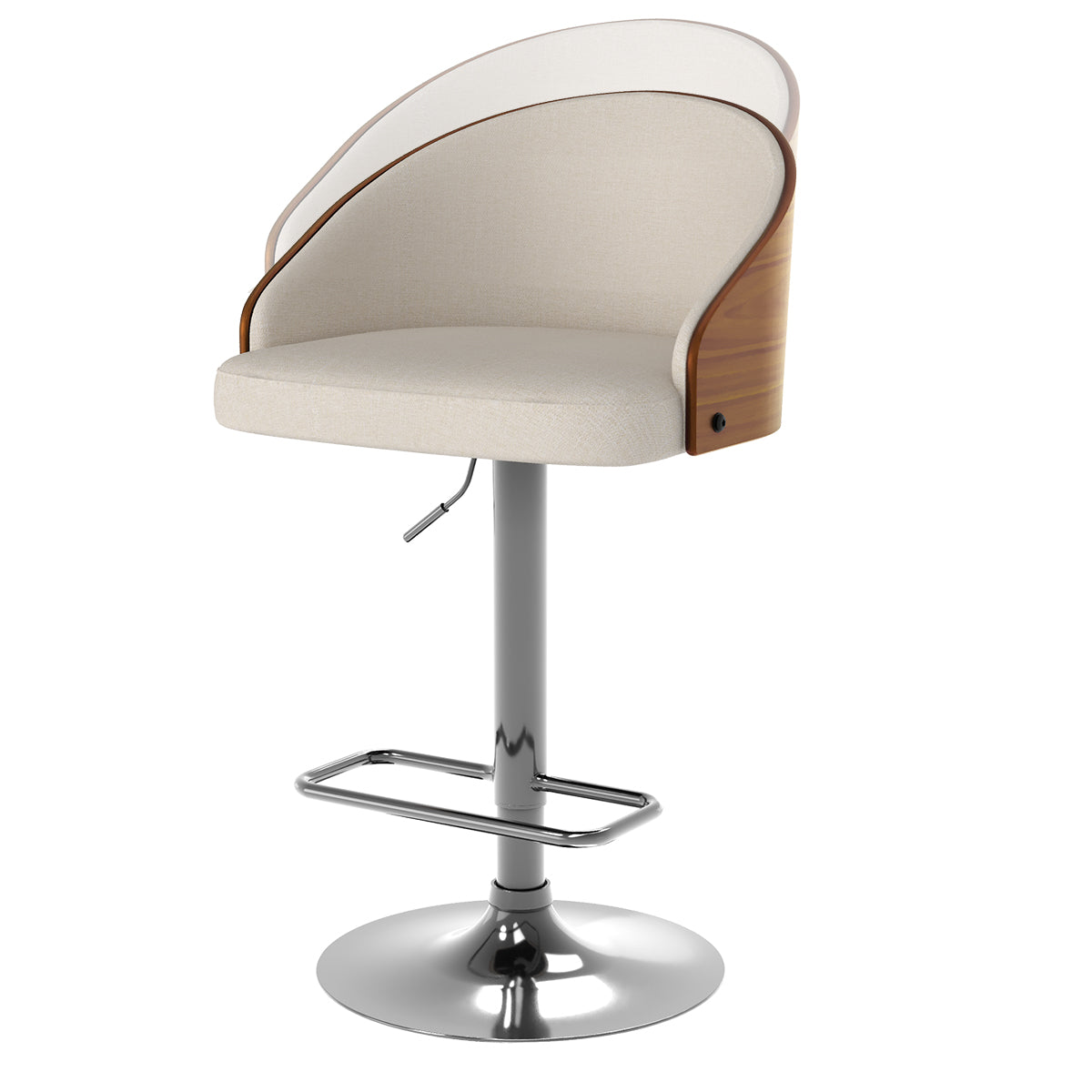 achat chaise de bar arrondie vintage