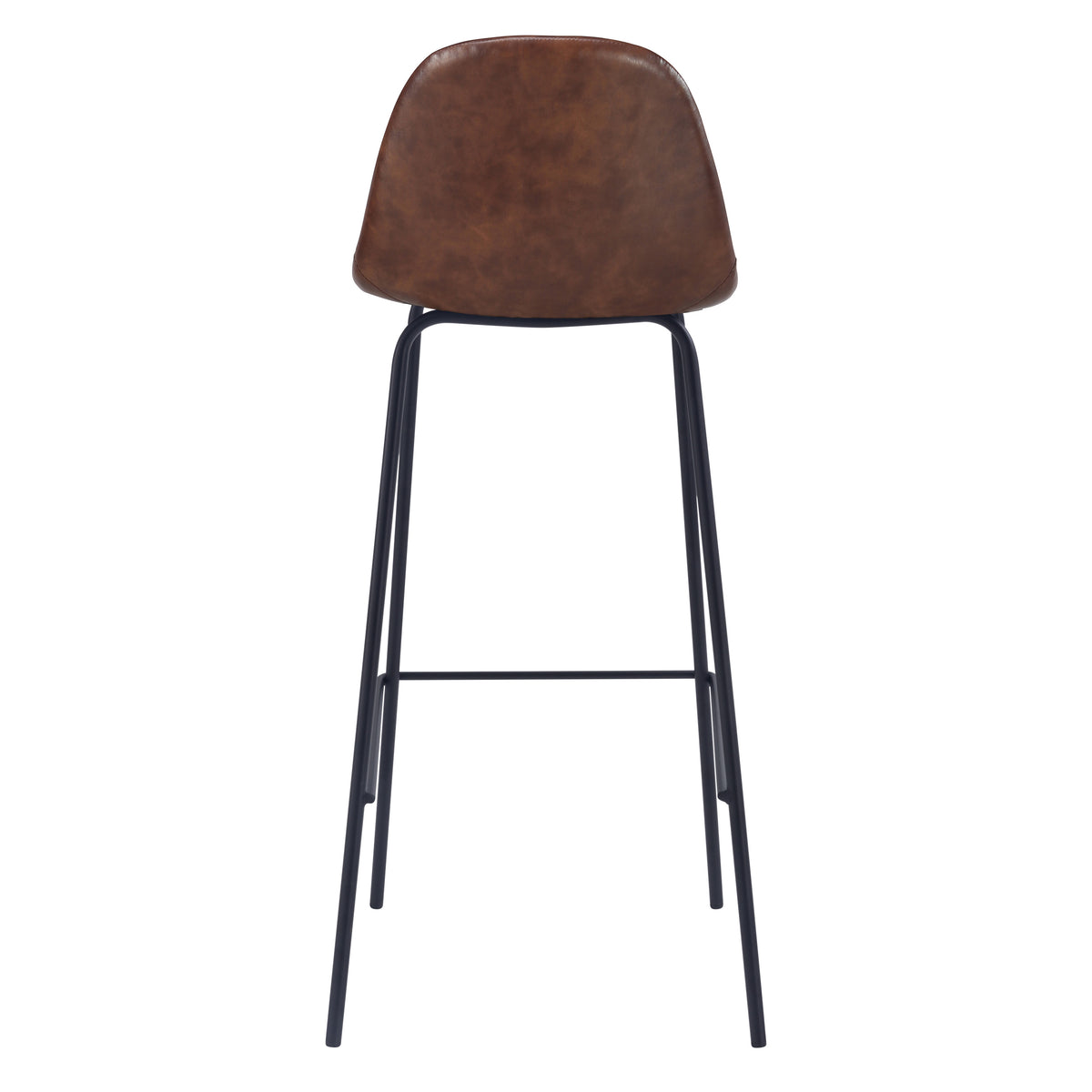 achat chaise de bar assise synthetique pieds metal