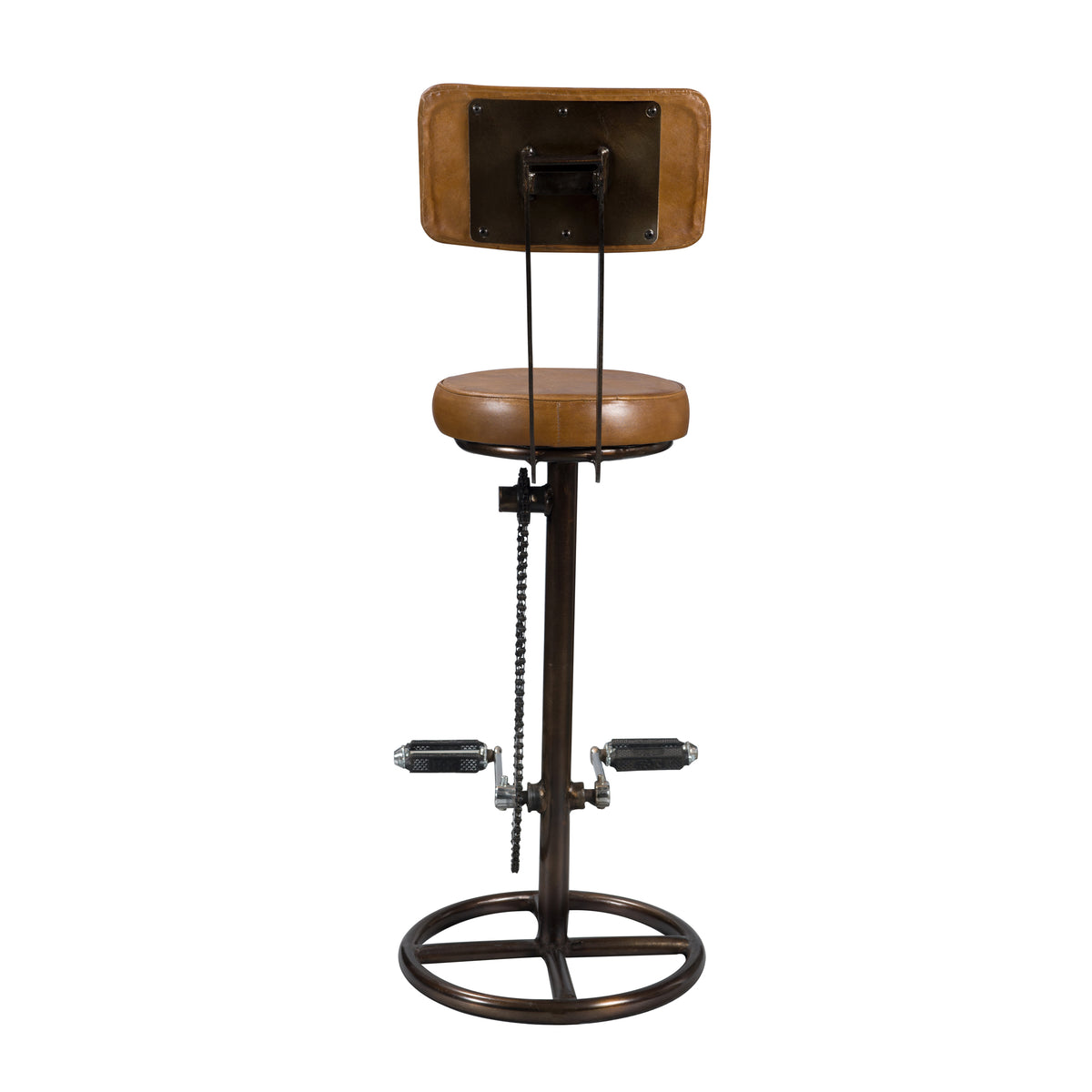 achat chaise de bar confortable en cuir