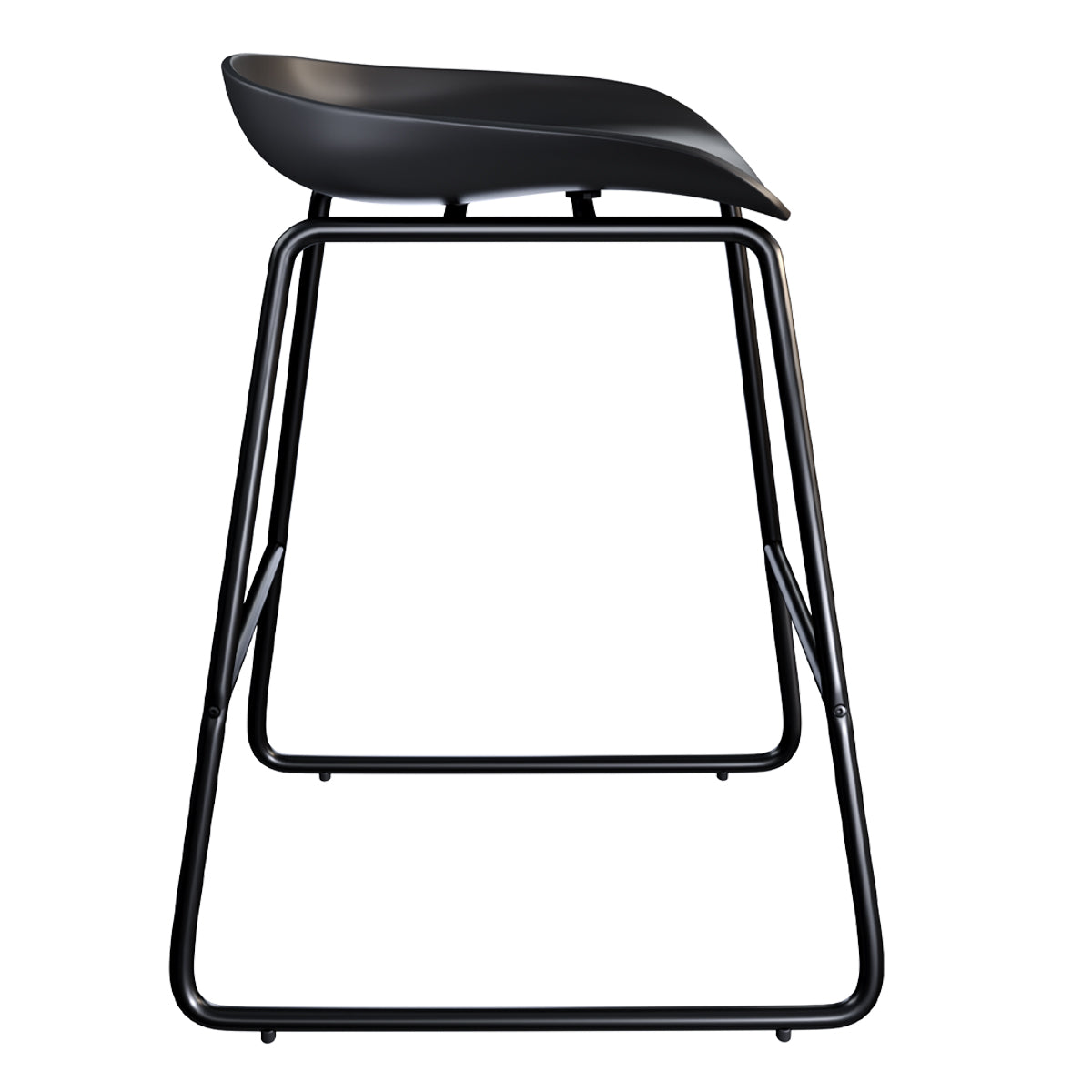 achat chaise de bar noire_1