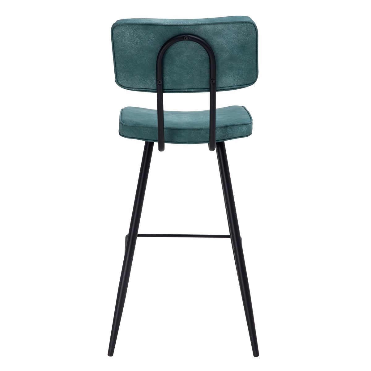achat chaise de bar simii cuir bleue