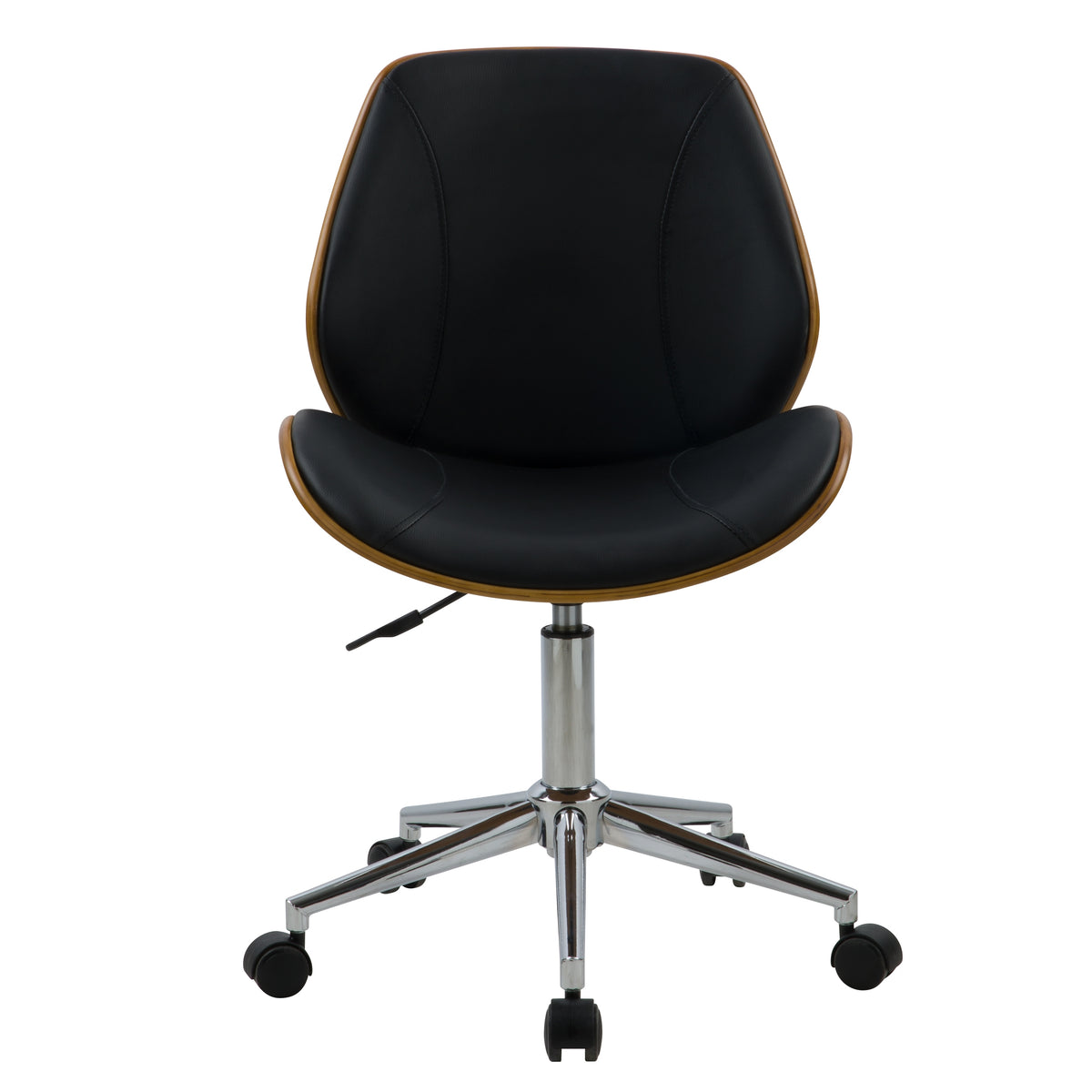 acquisto sedia da ufficio vintage in legno scuro