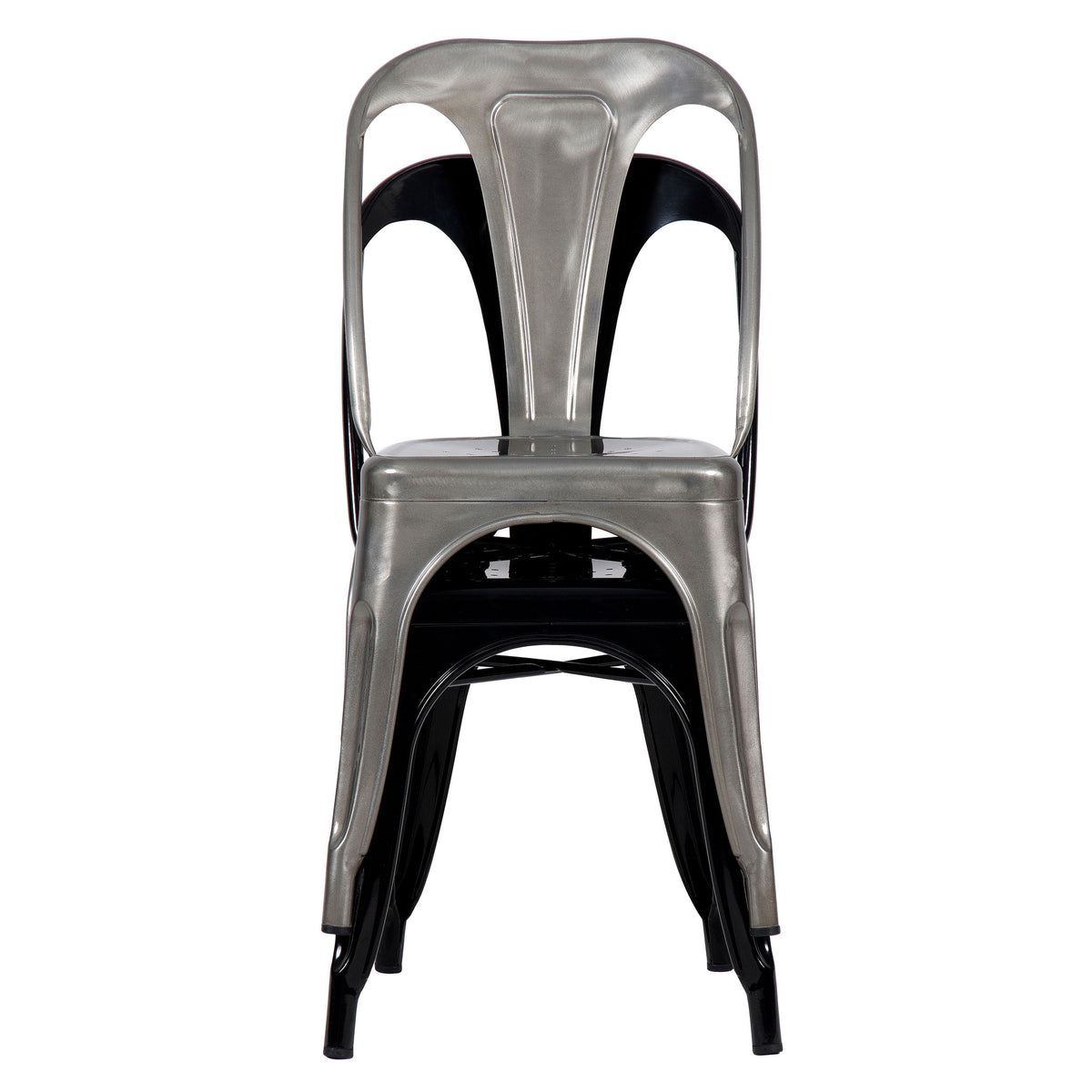 acquisto sedia decorativa moderna grigio cromo