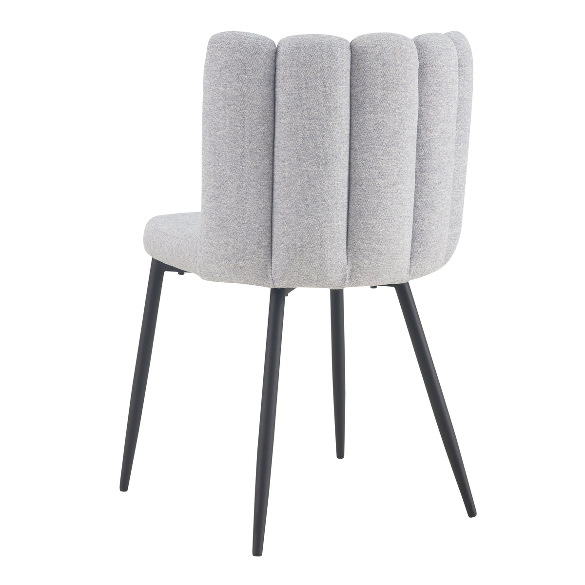 achat chaise lot de 2 gris chine