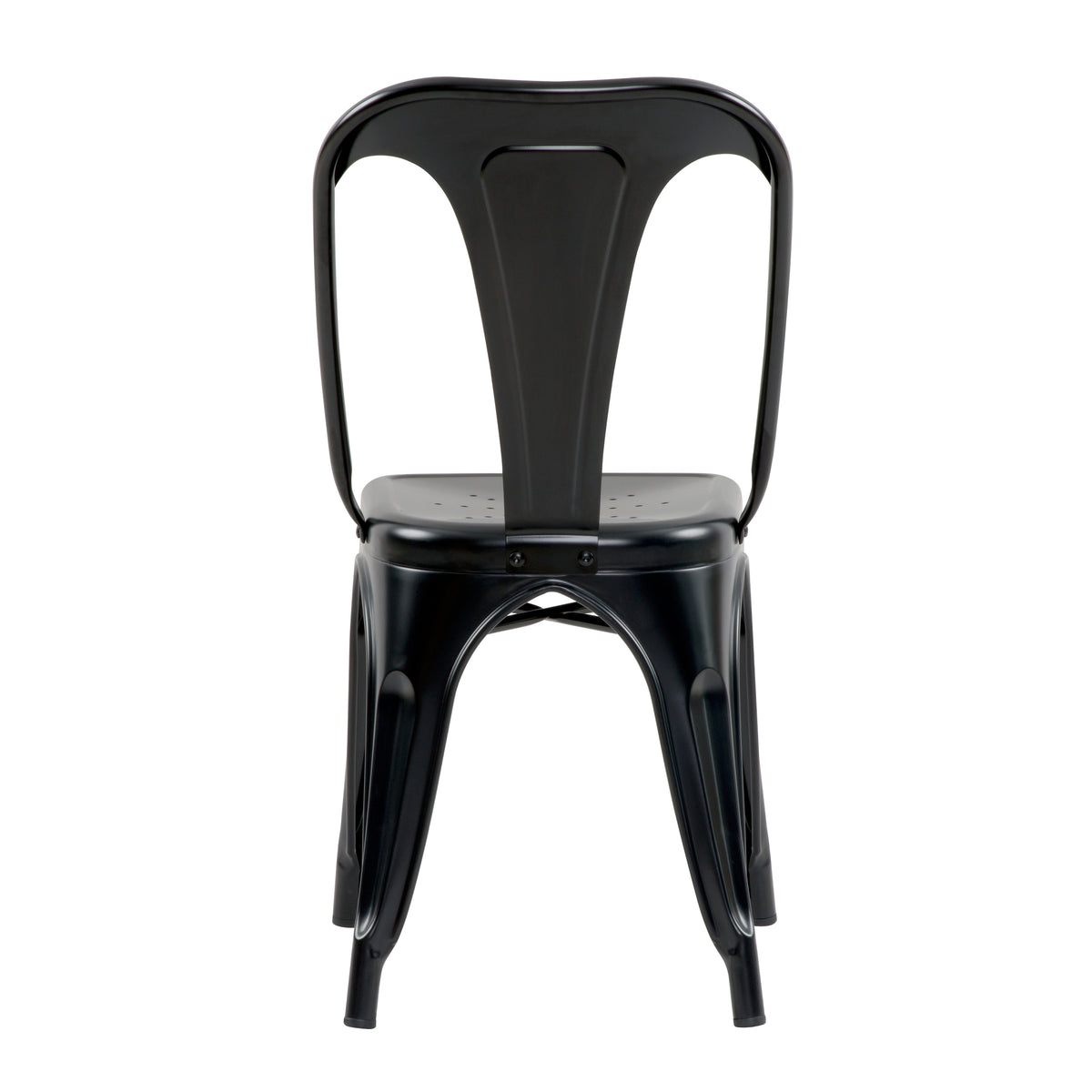 achat chaise noire mat design