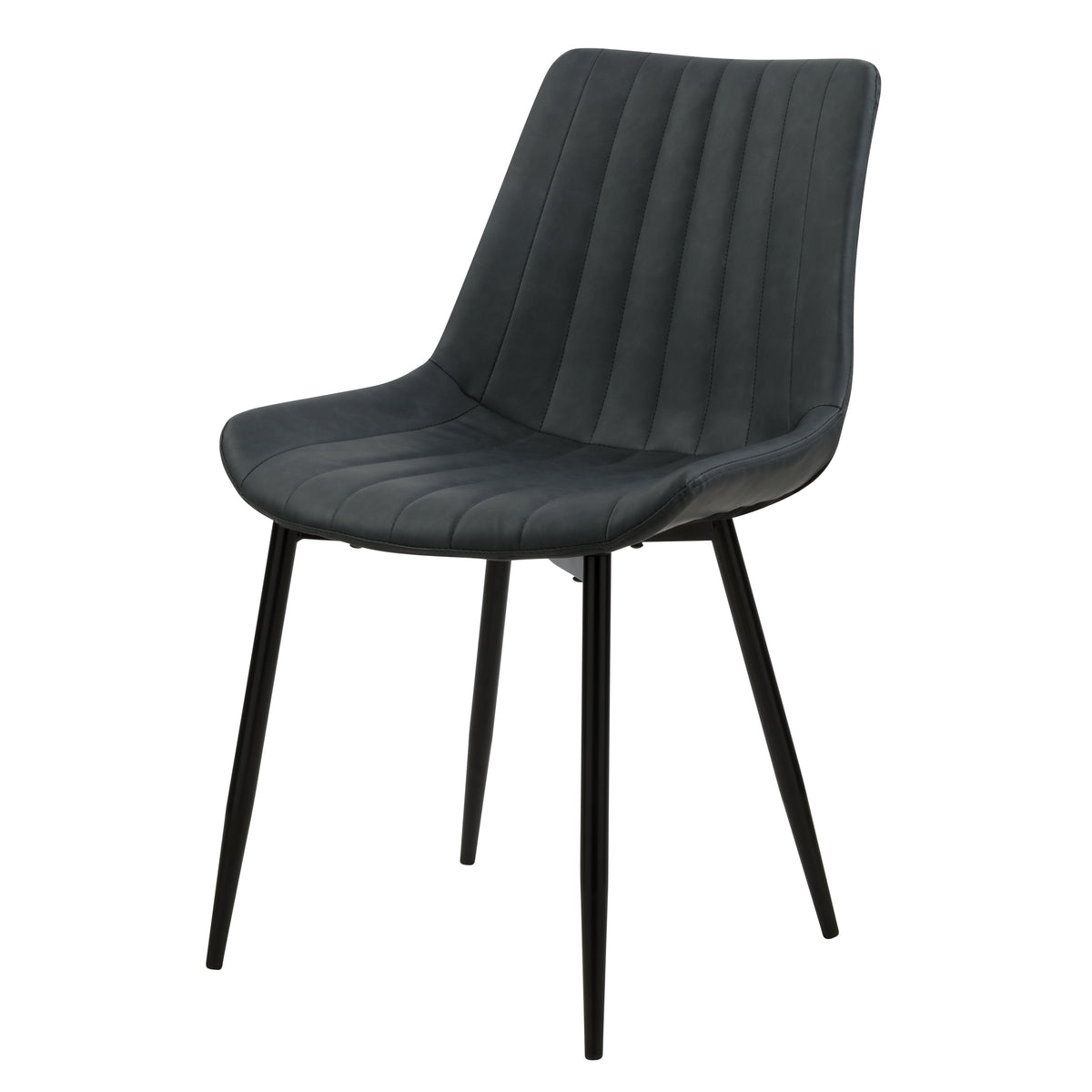 acquisto sedia vintage grigio scuro design