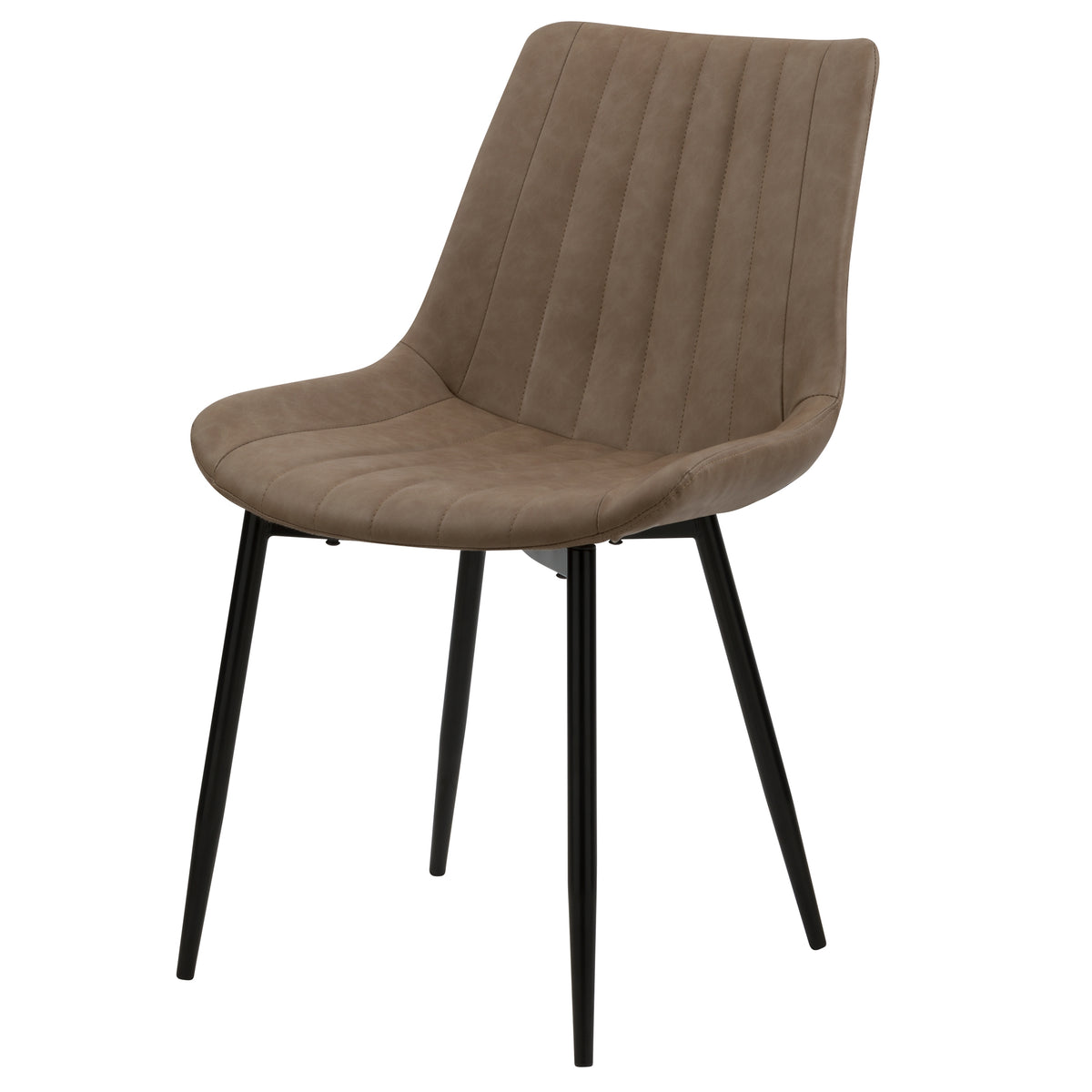 achat chaise vintage taupe design