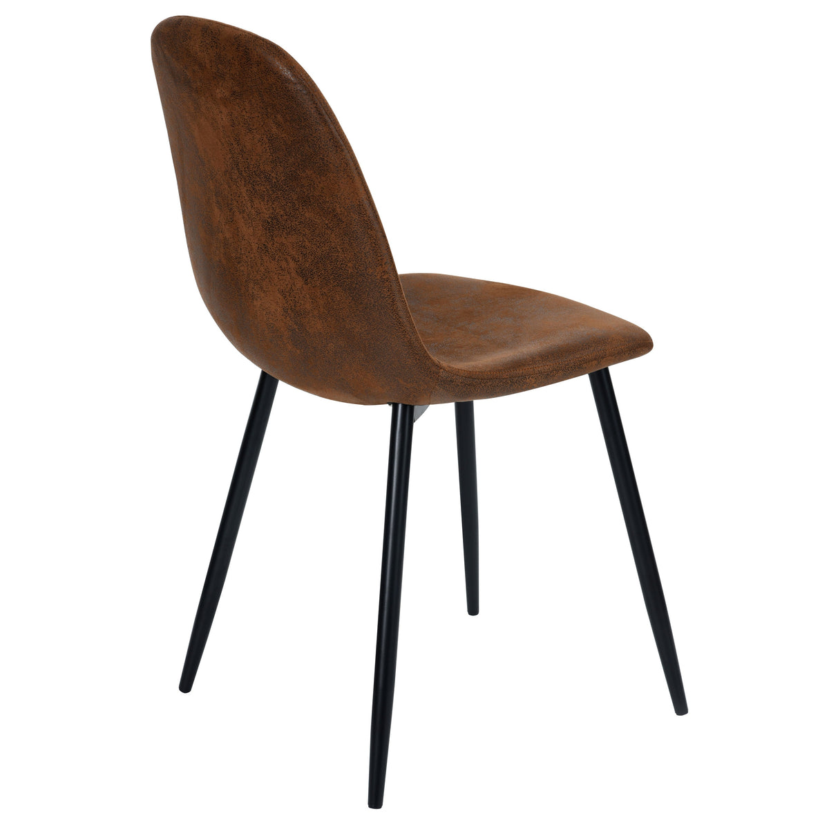 achat chaises marron vieilli scandi