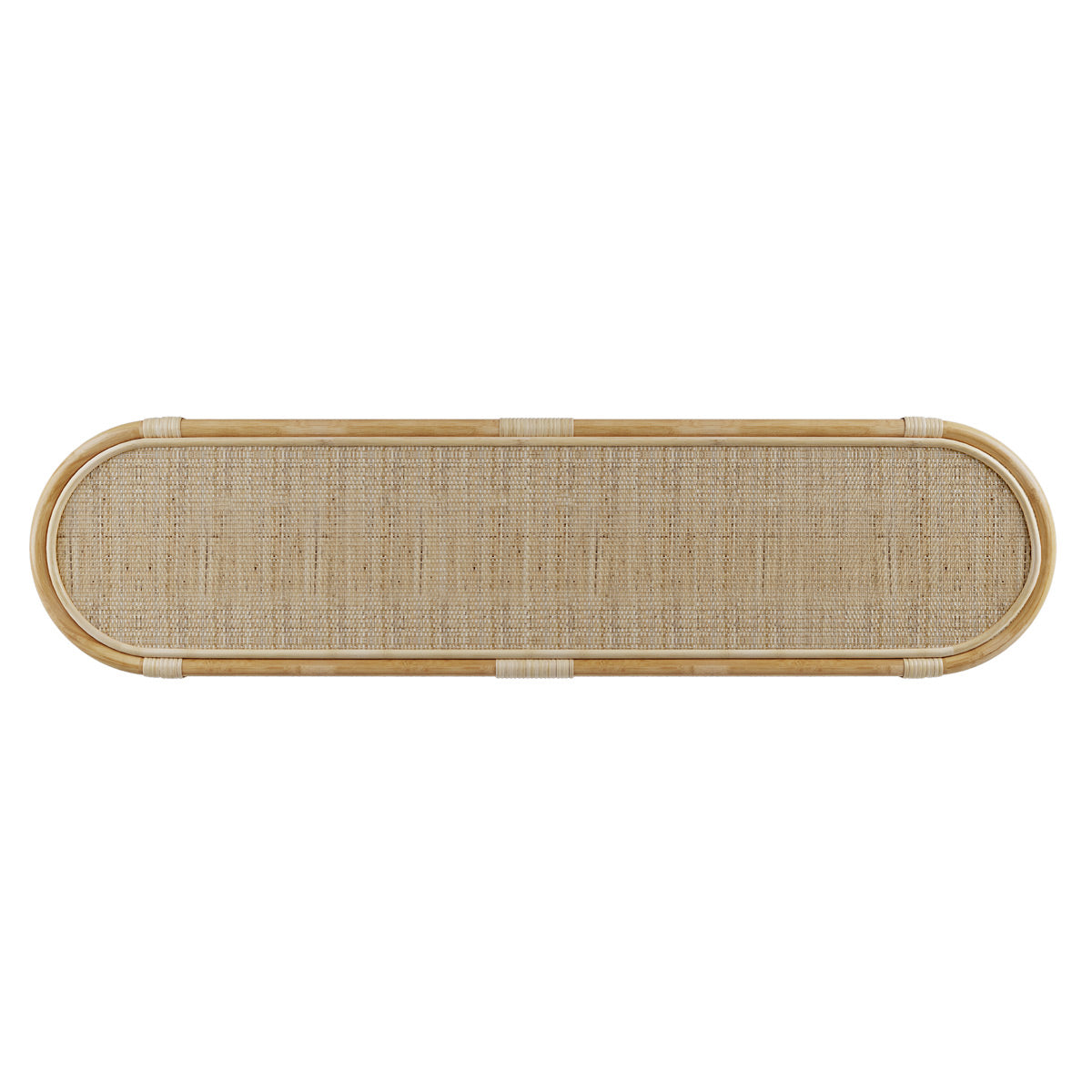 acquisto console marthe 140 cm rattan naturale con ripiani