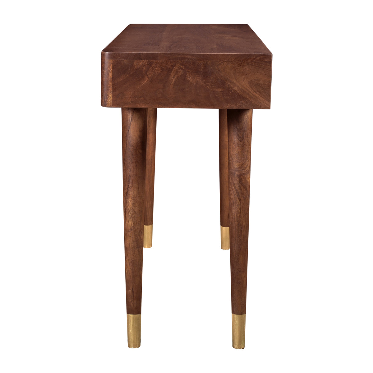 achat console meuble d appoint bois fonce
