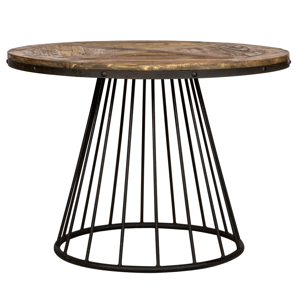 achat table bois pieds metal