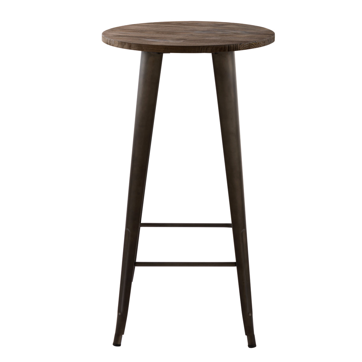 Achat table de bar en métal et bois – Maison Pavane