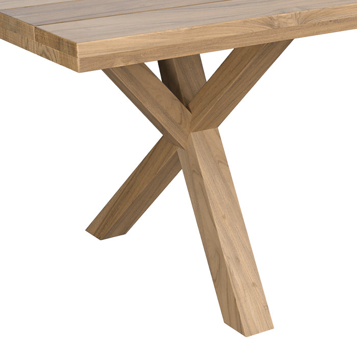 achat table de jardin en bois de teck massif