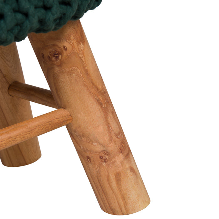 Achat tabouret d'appoint vert sapin – Maison Pavane