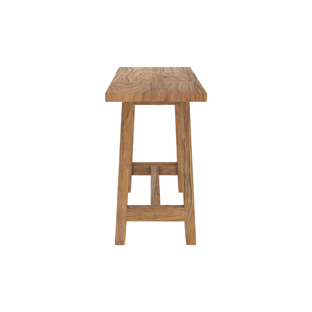 achat tabouret dao bois teck recycle