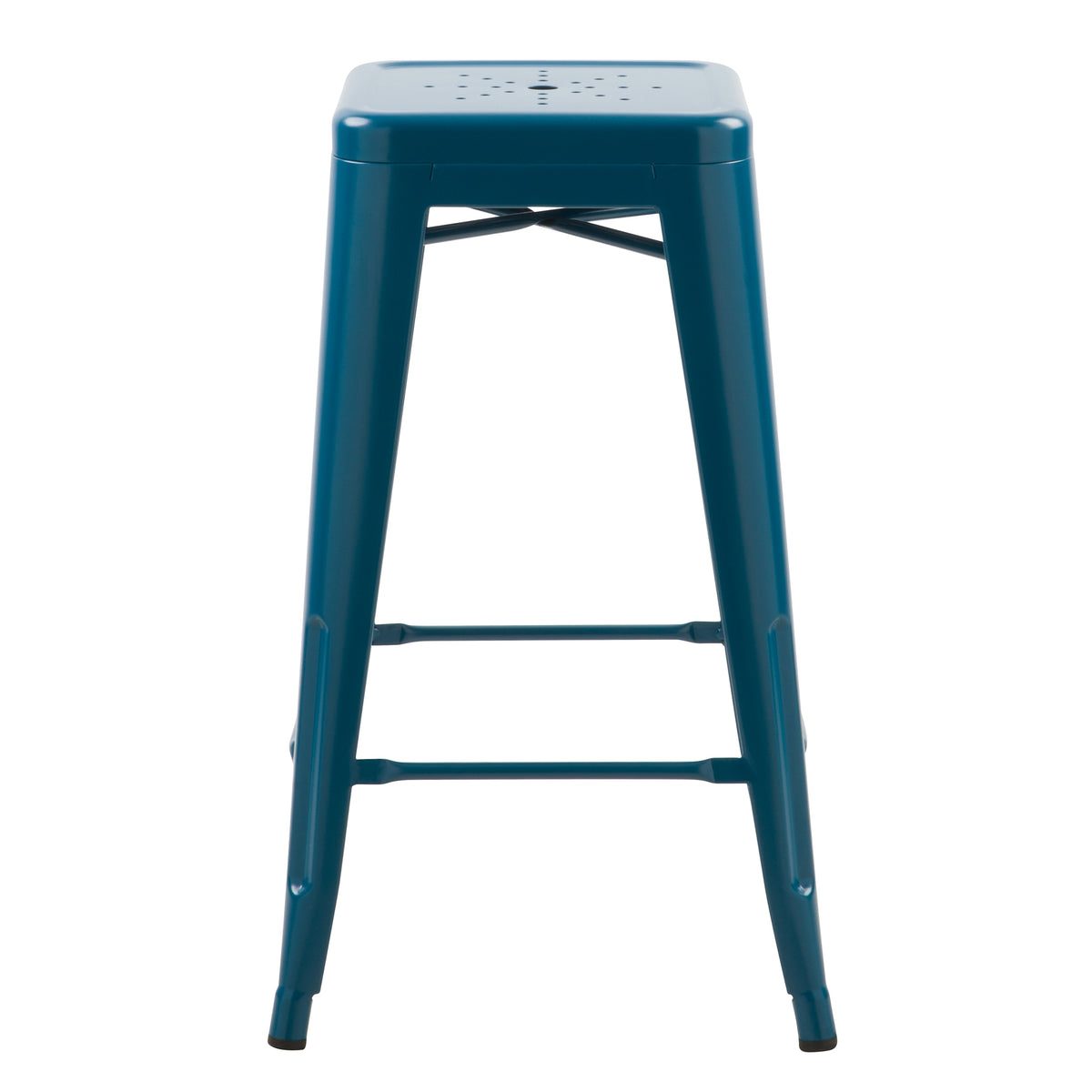 acquisto sgabello da bar blu opaco