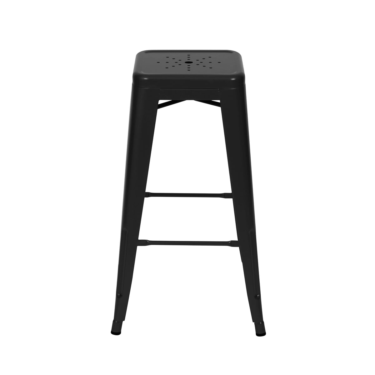 achat tabouret noir indus