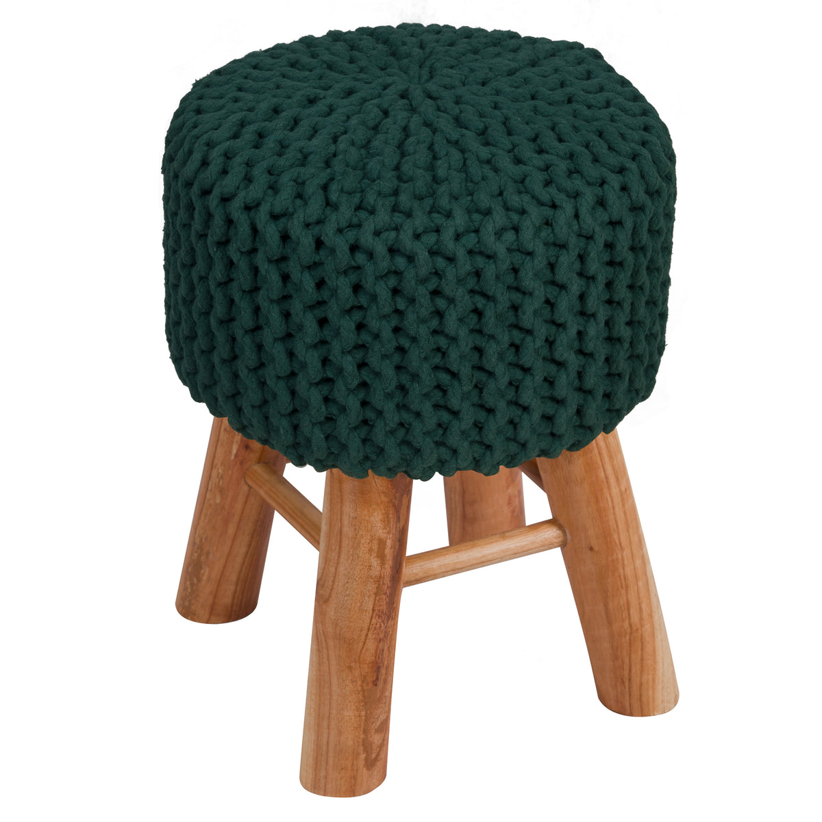 Achat tabouret scandinave en tricot – Maison Pavane
