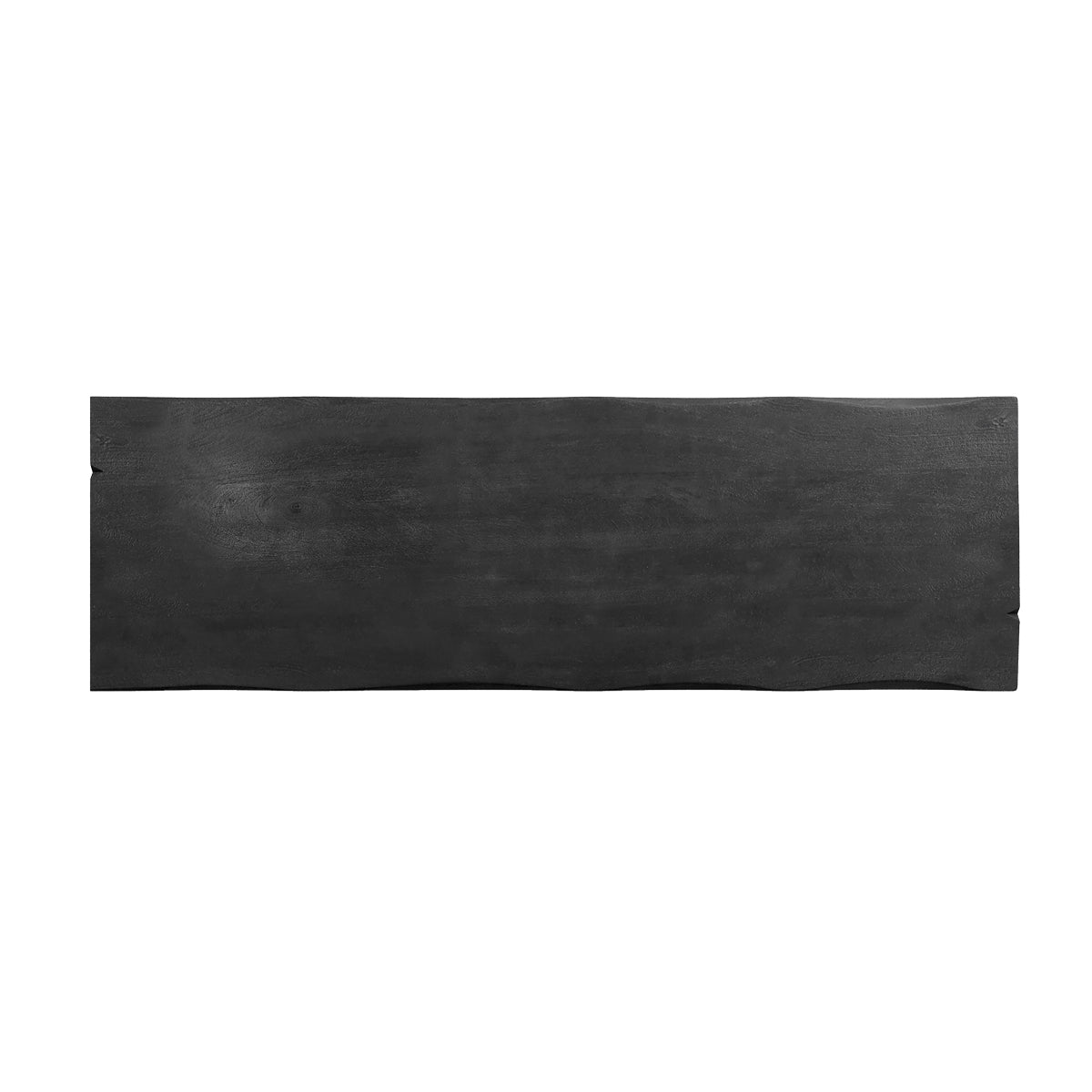 acheter banc noir toxis 110 cm deux places en bois de manguier_2_