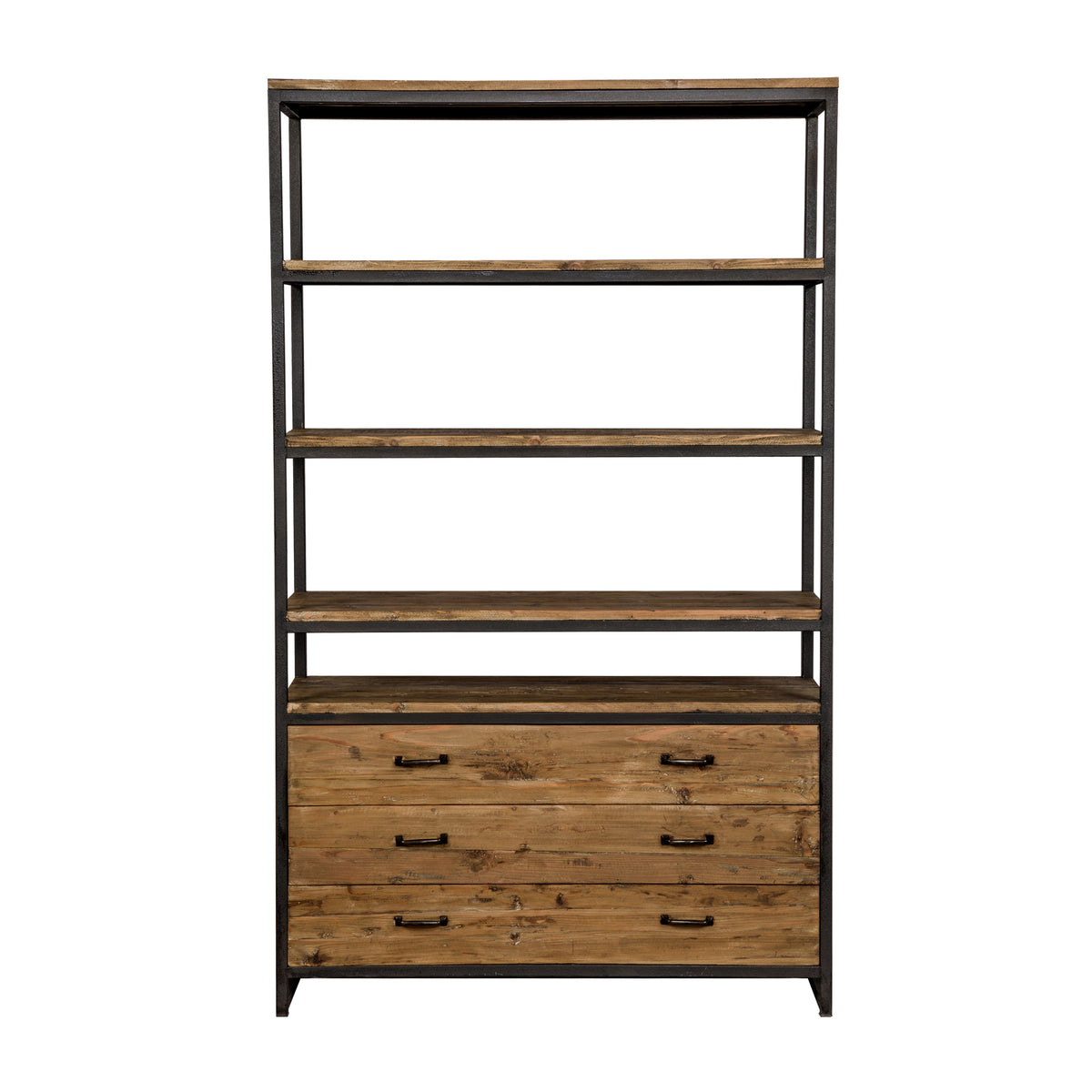 acheter bibliotheque bois et metal