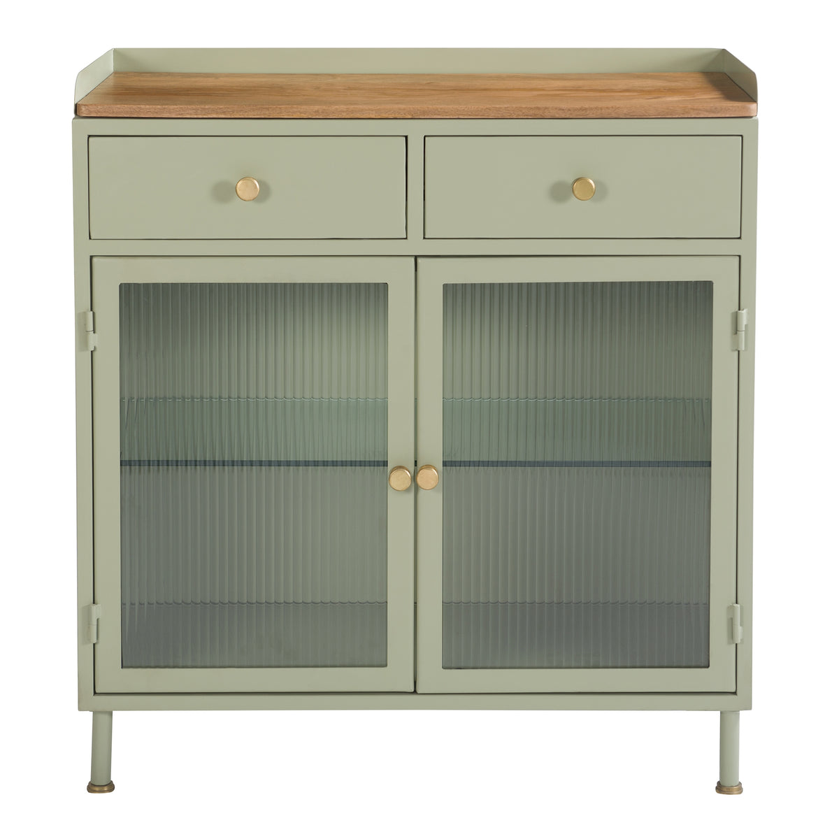 acheter buffet en metal vert clair