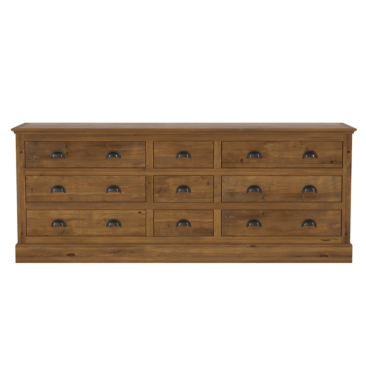 acheter buffet tobias bois de cedre recycle neuf tiroirs