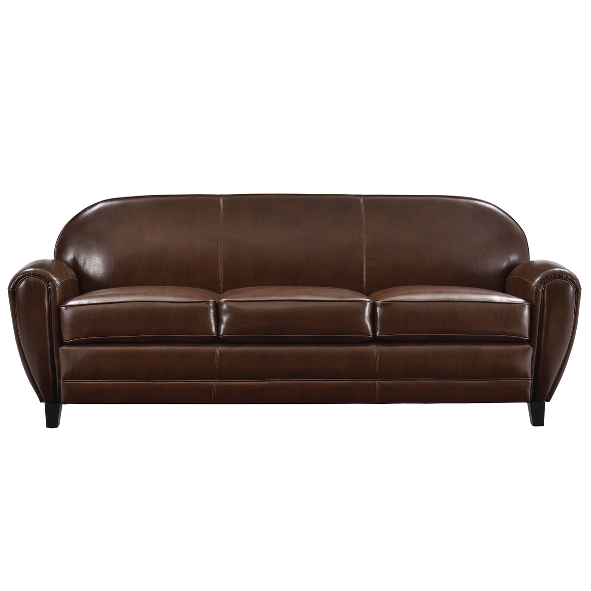 acheter canapé design marron cuir