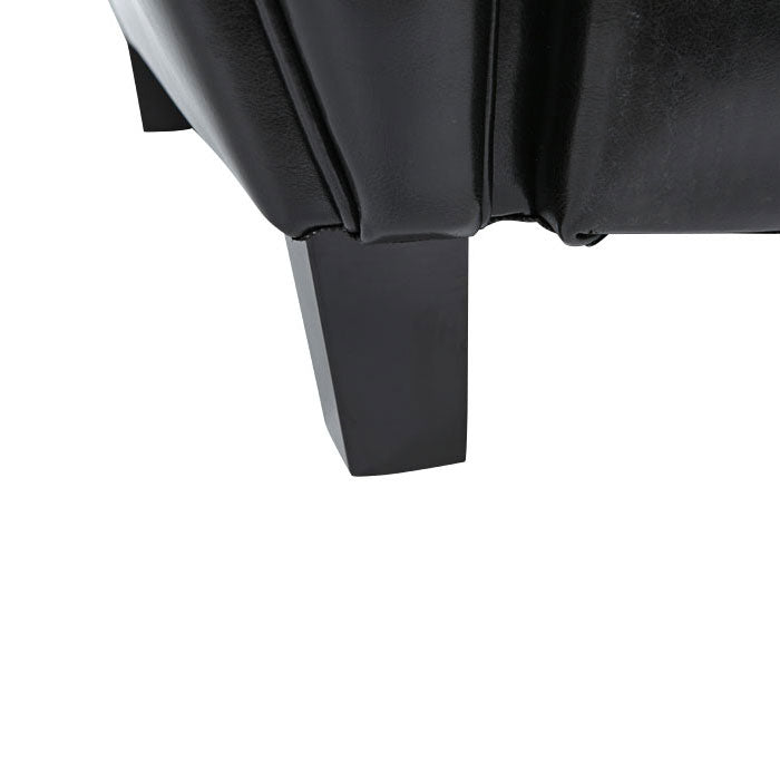 acheter canape club noir cuir