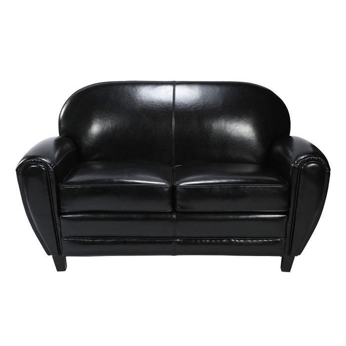 acheter canape cuir noir