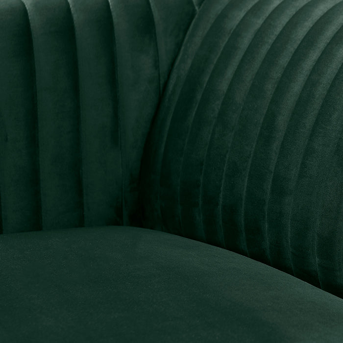 acheter canape design confort velours et metal