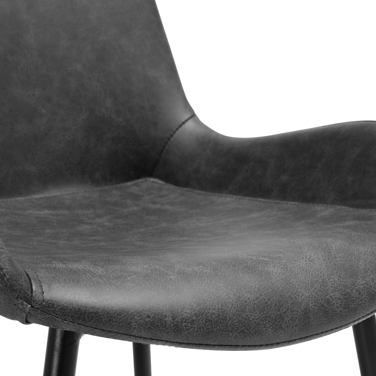 acquistare sedia comfort design grigia scura