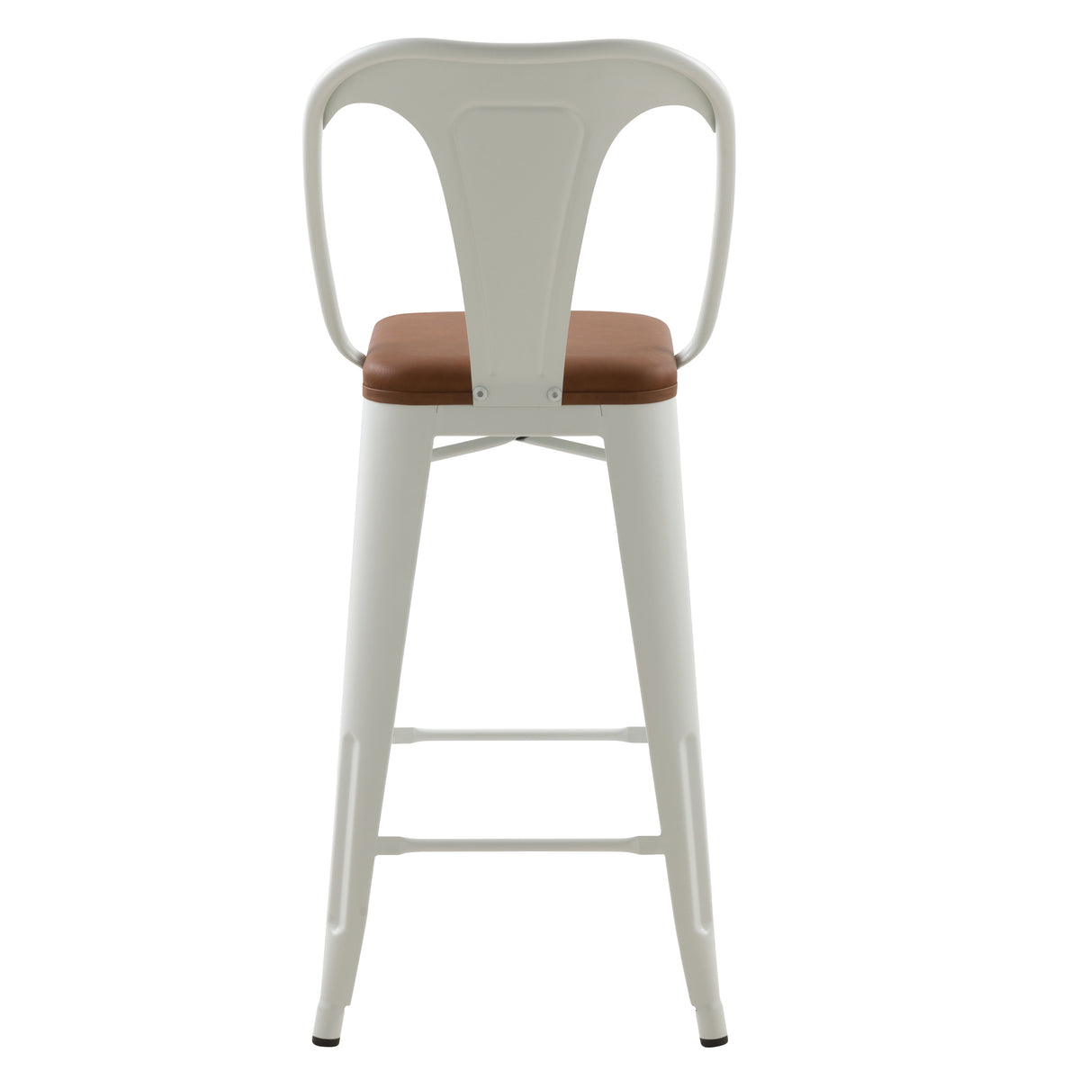 Acheter chaise confortable assise marron en PU – Maison Pavane