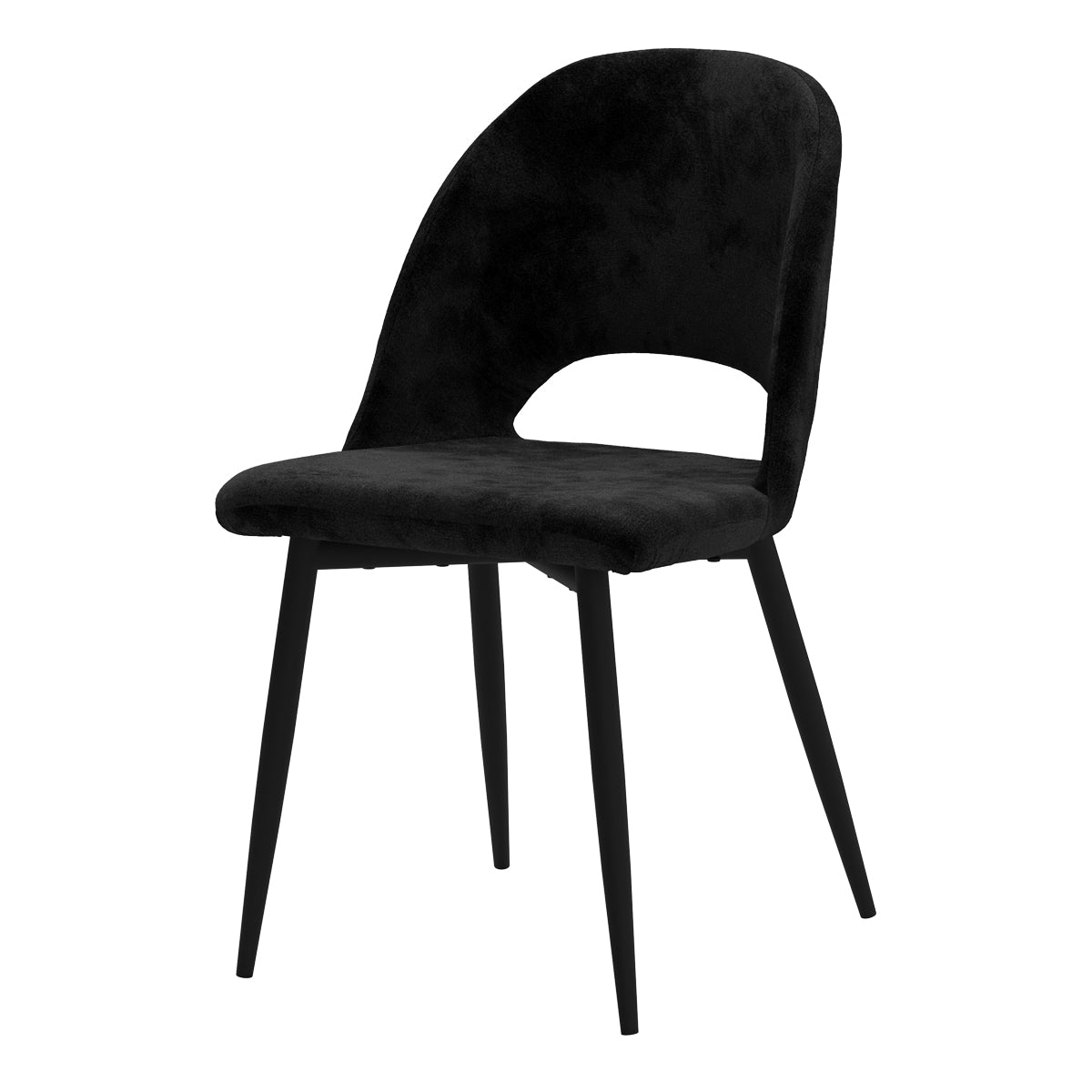 acheter chaise confortable en velours et metal