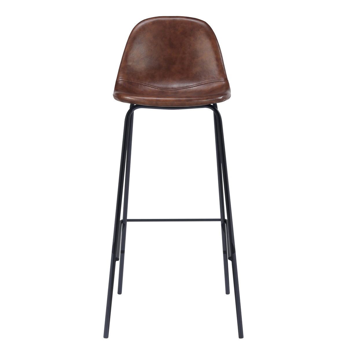 acheter chaise de bar assise synthetique pieds metal