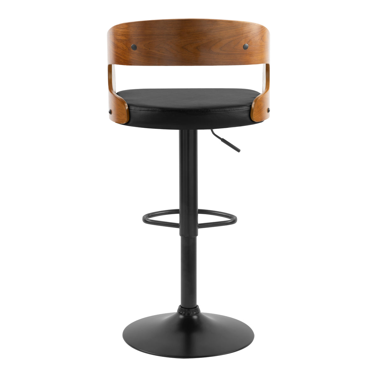 acheter chaise de bar bois design et noir