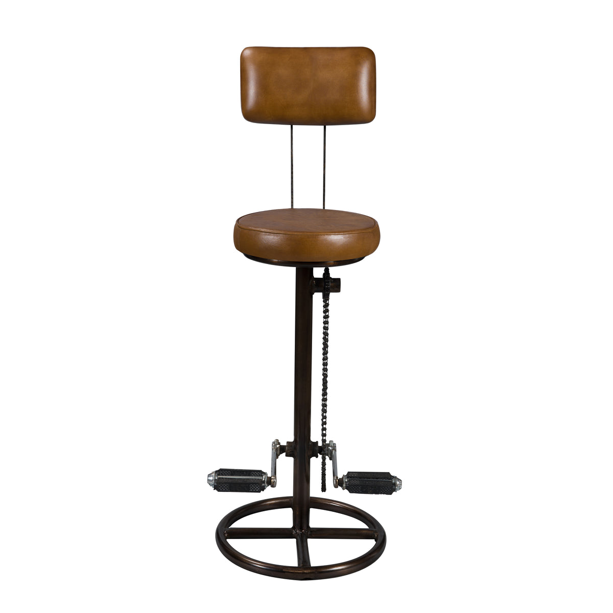 acheter chaise de bar confortable en cuir