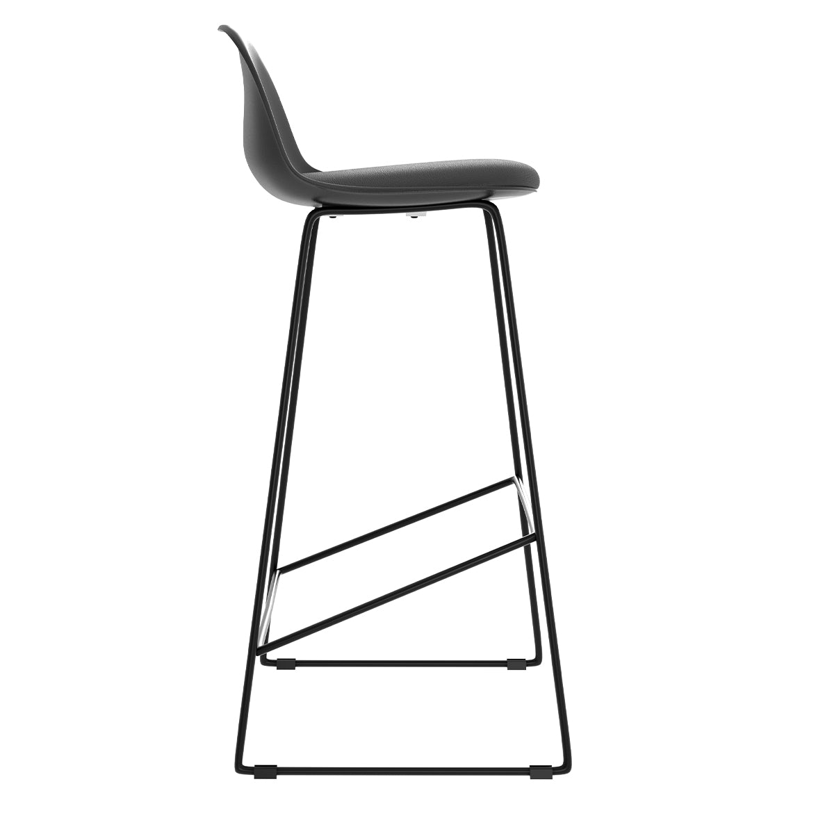 acheter chaise de bar design noire_1