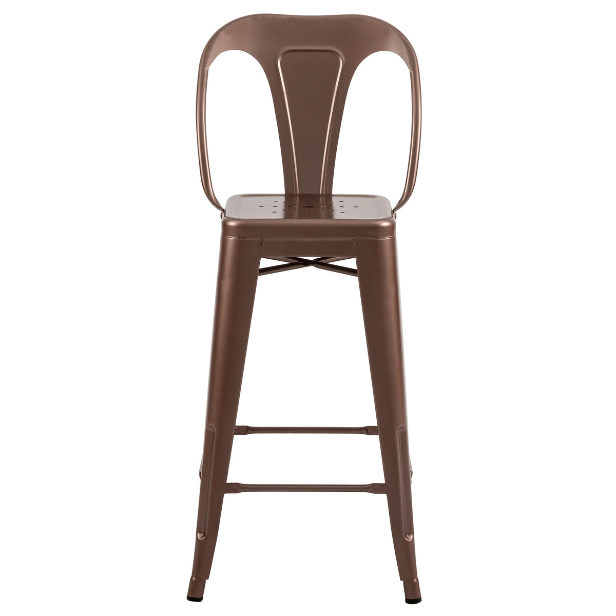acheter chaise de bar industrielle cuivre