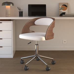 acquistare sedia da ufficio legno design