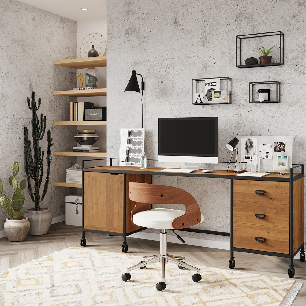 acheter chaise de bureau vintage cuir synthetique