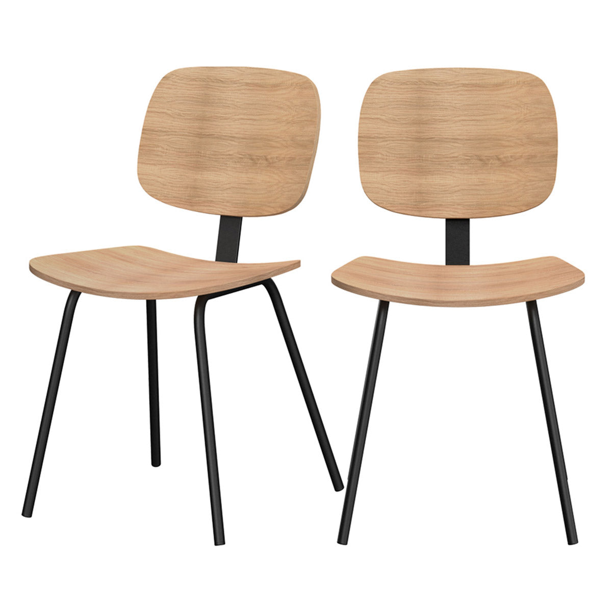 acheter chaise en bois clair hoodie et metal